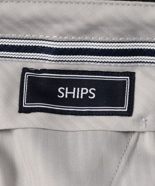 SHIPS（シップス）の「SD: ノープリーツ メランジ オックスフォード パンツ(ネイビー)（その他パンツ・メンズ・ネイビー・44/48/46）」の8枚目の写真