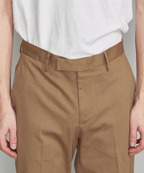 BEAUTY&YOUTH UNITED ARROWS（ビューティーアンドユースユナイテッドアローズ）の「BY ノープリーツ スリム アンクルパンツ（チノパンツ・メンズ・ベージュ/ネイビー・MEDIUM/SMALL/LARGE/X-LARGE）」の7枚目の写真