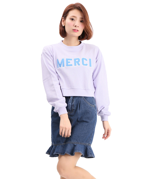 WEGO（ウィゴー）の「WEGO/デニムマーメイドスカート（デニムスカート・レディース・ダークインディゴブルー/ライトインディゴブルー・FREE）」の2枚目の写真