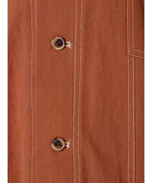 Ungrid（アングリッド）の「ステッチデザインブルゾン（ブルゾン・レディース・アイボリー/ブラウン・FREE）」の20枚目の写真