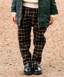 DILASH | スーパーストレッチツイル先染めチェックテーパードパンツ(その他パンツ)