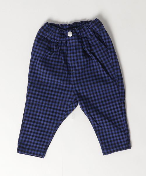 DILASH（ディラッシュ）の「スーパーストレッチツイル先染めチェックテーパードパンツ（その他パンツ・キッズ・ネイビー/ベージュ/ブラウン・140/80/90/100/110/120/130）」の6枚目の写真