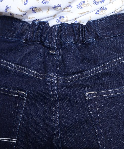 cepo（セポ）の「ダーツデニムクロップド（デニムパンツ・レディース・ブラック/インディゴブルー/ワンウォッシュ/ブルー系その他2/カーキ/モカ/ネイビー/ダークインディゴブルー/グレー系その他/ブルー系その他3・S/M/L）」の18枚目の写真