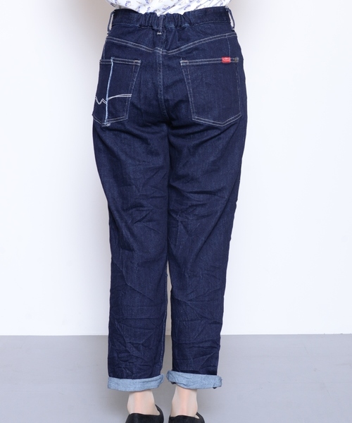 cepo（セポ）の「ダーツデニムクロップド（デニムパンツ・レディース・ブラック/インディゴブルー/ワンウォッシュ/ブルー系その他2/カーキ/モカ/ネイビー/ダークインディゴブルー/グレー系その他/ブルー系その他3・S/M/L）」の20枚目の写真