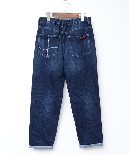 cepo（セポ）の「ダーツデニムクロップド（デニムパンツ・レディース・ブラック/インディゴブルー/ワンウォッシュ/ブルー系その他2/カーキ/モカ/ネイビー/ダークインディゴブルー/グレー系その他/ブルー系その他3・S/M/L）」の14枚目の写真