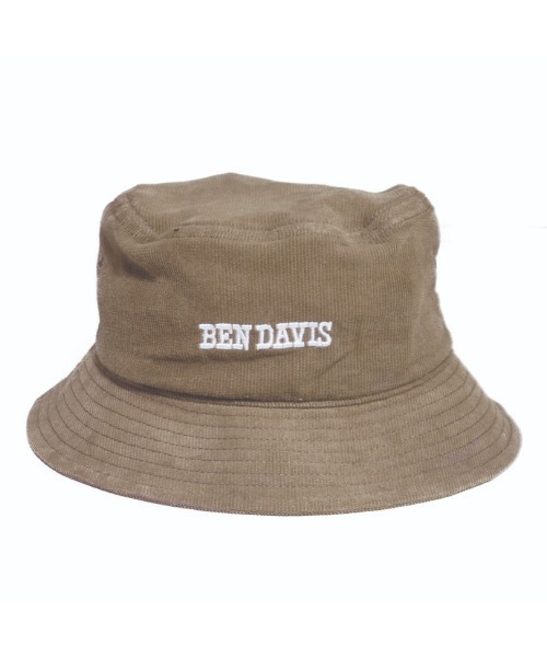 BEN DAVIS ORIGINALS（ベンデイビスオリジナルス）の「BEN DAVIS CORDS HAT（ハット・メンズ・ホワイト/ブラック/ベージュ/ブラウン/ライトベージュ/ピンク・FREE）」の4枚目の写真