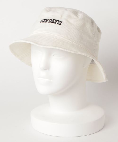 BEN DAVIS ORIGINALS（ベンデイビスオリジナルス）の「BEN DAVIS CORDS HAT（ハット・メンズ・ホワイト/ブラック/ベージュ/ブラウン/ライトベージュ/ピンク・FREE）」の8枚目の写真