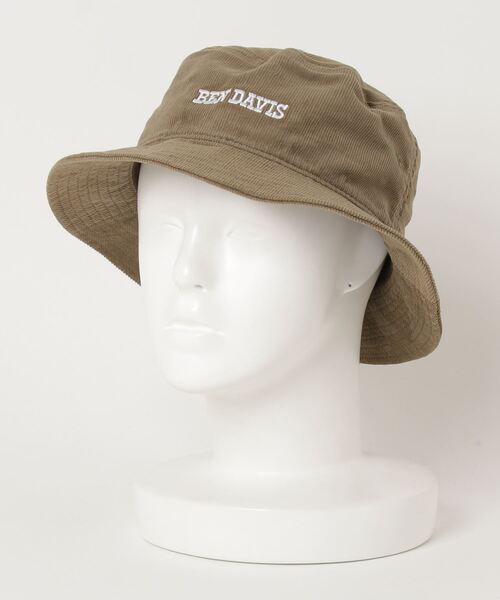 BEN DAVIS ORIGINALS（ベンデイビスオリジナルス）の「BEN DAVIS CORDS HAT（ハット・メンズ・ホワイト/ブラック/ベージュ/ブラウン/ライトベージュ/ピンク・FREE）」の11枚目の写真
