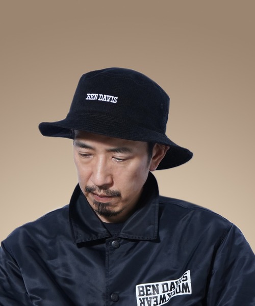 BEN DAVIS ORIGINALS（ベンデイビスオリジナルス）の「BEN DAVIS CORDS HAT（ハット・メンズ・ホワイト/ブラック/ベージュ/ブラウン/ライトベージュ/ピンク・FREE）」の12枚目の写真