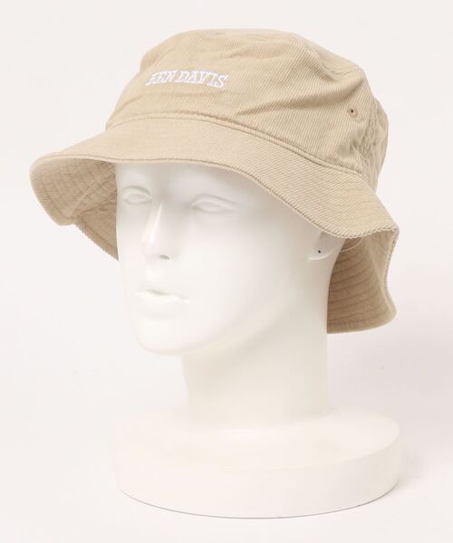 BEN DAVIS ORIGINALS（ベンデイビスオリジナルス）の「BEN DAVIS CORDS HAT（ハット・メンズ・ホワイト/ブラック/ベージュ/ブラウン/ライトベージュ/ピンク・FREE）」の14枚目の写真
