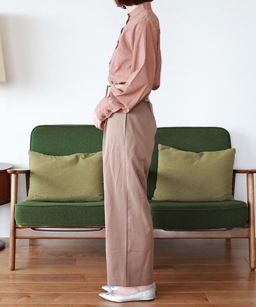 PairPair（ペアペア）の「ベルト付きハイウエストワイドパンツ（その他パンツ・レディース・ブラック/ダークブラウン/ベージュ・FREE）」の20枚目の写真