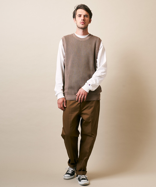 UNIVERSAL OVERALL(ユニバーサルオーバーオール)の「【UNIVERSAL OVERALL】 INDUSTRIAL PANTS / U7436226(チノパンツ・メンズ・ブラック/モカ/ベージュ/ネイビー/オリーブ/グレー・SMALL/MEDIUM/LARGE/X-LARGE/X-SMALL)」の21枚目の写真