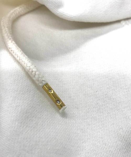 OMNES（オムネス）の「裏起毛ダブルジップパーカー（パーカー・レディース・チャコールグレー/ベージュ/グレー/ホワイト系その他・SMALL/MEDIUM）」の6枚目の写真