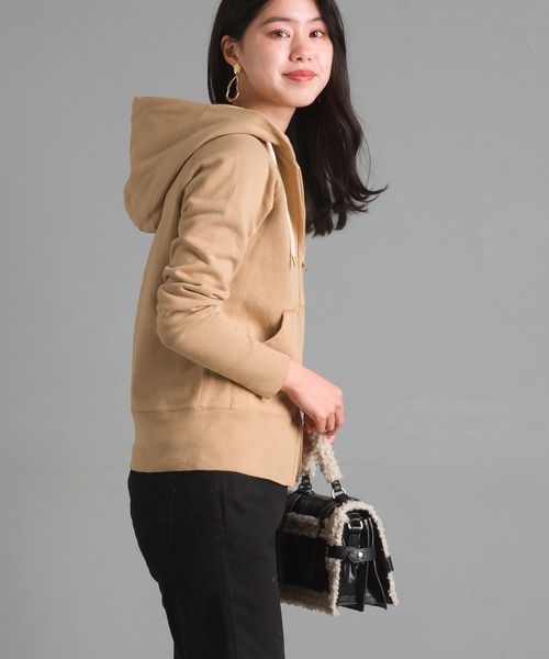 OMNES（オムネス）の「裏起毛ダブルジップパーカー（パーカー・レディース・チャコールグレー/ベージュ/グレー/ホワイト系その他・SMALL/MEDIUM）」の22枚目の写真