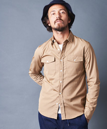 CTN TROPICAL MILITARY SHIRTS L/S コットントロピカルミリタリーシャツロングスリーブ
