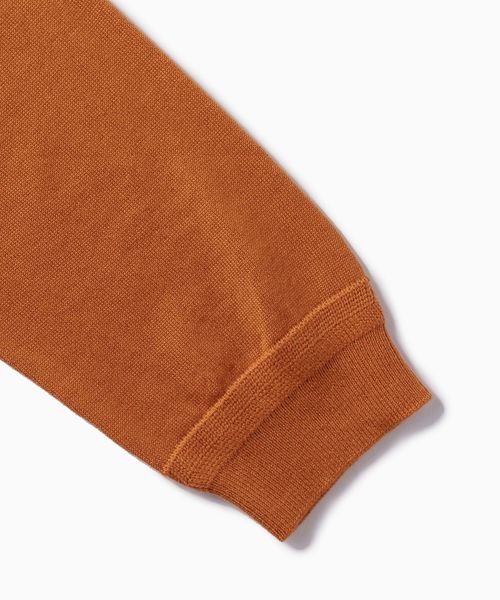 SHIPS(シップス)の「SC: WOOLMARK マシンウォッシュ対応 クルーネック ニット(ニット/セーター・メンズ・ライトグレー/ネイビー/オレンジ/ブルー/グリーン・SMALL/MEDIUM/LARGE/X-LARGE)」の20枚目の写真