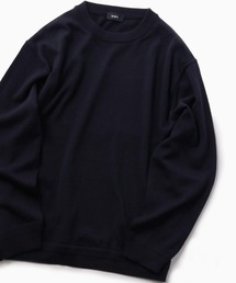 SC: WOOLMARK マシンウォッシュ対応 クルーネック ニット