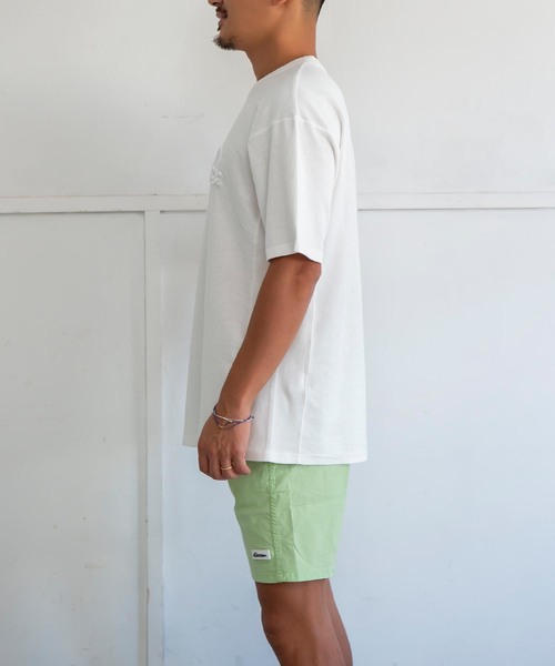 #Re:room（リルーム）の「3DアイコンピグメントウォッシュビッグTシャツ（Tシャツ/カットソー・メンズ・オレンジ/オフホワイト/ブラック/ライトイエロー/ライトグリーン・SMALL/MEDIUM）」の18枚目の写真