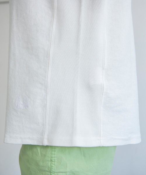 #Re:room（リルーム）の「3DアイコンピグメントウォッシュビッグTシャツ（Tシャツ/カットソー・メンズ・オレンジ/オフホワイト/ブラック/ライトイエロー/ライトグリーン・SMALL/MEDIUM）」の10枚目の写真