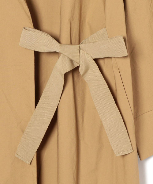 SHIPS Days(シップスデイズ)の「SHIPS Days STANDARD:ローブコート(その他アウター・レディース・ベージュ/ネイビー・ONE SIZE)」の12枚目の写真