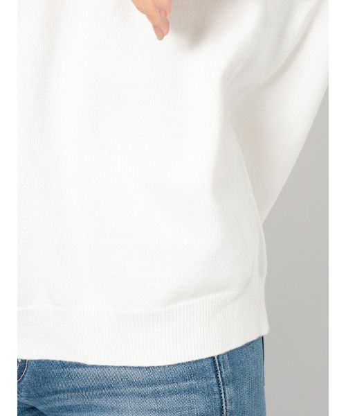 GYDA（ジェイダ）の「VネックラインニットTOPS（ニット/セーター・レディース・ブラック/ベージュ/オフホワイト・FREE）」の11枚目の写真