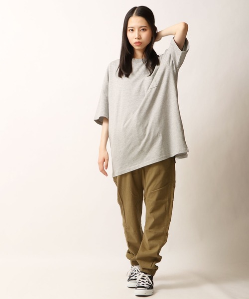 POWER TO THE PEOPLE(パワートゥーザピープル)の「【POWER TO THE PEOPLE】麻混 ジョガーパンツ(その他パンツ・メンズ・ダークグリーン/ベージュ/ブラック/カーキ・M/L/LL)」の19枚目の写真