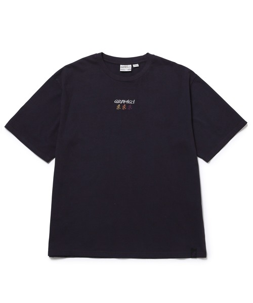 Gramicci（グラミチ）の「【GRAMICCI】別注3ランニングマン刺繍S/S TEE（Tシャツ/カットソー・メンズ・ホワイト/パープル/ピンク系その他・M/L）」の5枚目の写真