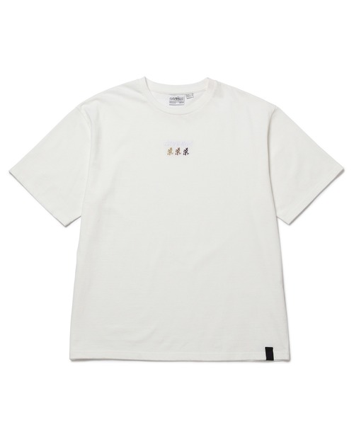 Gramicci（グラミチ）の「【GRAMICCI】別注3ランニングマン刺繍S/S TEE（Tシャツ/カットソー・メンズ・ホワイト/パープル/ピンク系その他・M/L）」の6枚目の写真
