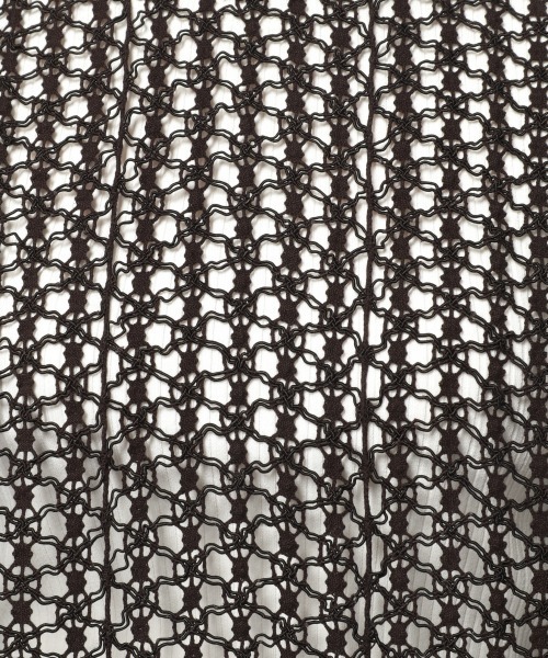 PAGEBOY（ページボーイ）の「コードレースバックリボンワンピース（ワンピース・レディース・ブラック/オフホワイト・FREE）」の17枚目の写真