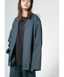 MONKEY TIME | ＜monkey time＞ PE/TWL LAPEL LESS JACKET/ジャケット(テーラードジャケット)