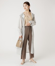 mystic | シアーロングブルゾン(ブルゾン)