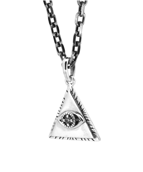 LION HEART（ライオンハート）の「LH Petite Modern イルミナティプチネックレス/SV（ネックレス・メンズ・シルバー・45cm）」の2枚目の写真