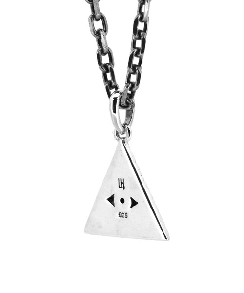 LION HEART（ライオンハート）の「LH Petite Modern イルミナティプチネックレス/SV（ネックレス・メンズ・シルバー・45cm）」の4枚目の写真