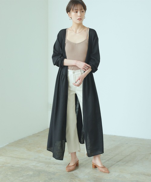 titivate(ティティベイト)の「ブラカップ付きリブキャミソール(キャミソール・レディース・ライトベージュ/ブラウン系その他/ブラウン/チャコール/ブラック/ライトグリーン・S/M)」の11枚目の写真