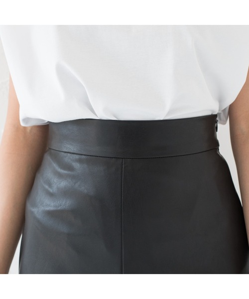 ラウンジドレス フェイクレザーマキシスカート Sサイズ LOUNGEDRESS（ラウンジドレス）の「フェイクレザーマキシ