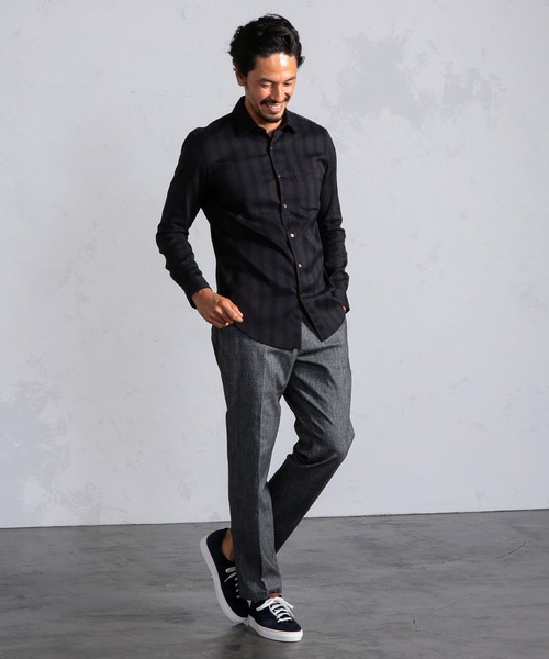 MEN'S BIGI（メンズビギ）の「コットンストレッチイージーパンツ（その他パンツ・メンズ・グレー・01/02/03/04）」の12枚目の写真