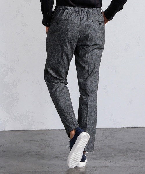 MEN'S BIGI（メンズビギ）の「コットンストレッチイージーパンツ（その他パンツ・メンズ・グレー・01/02/03/04）」の4枚目の写真