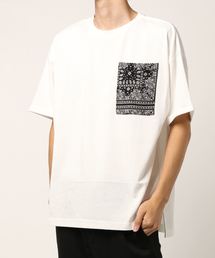 COLONY 2139 | バンダナ柄ポケット半袖Tシャツ(Tシャツ/カットソー)