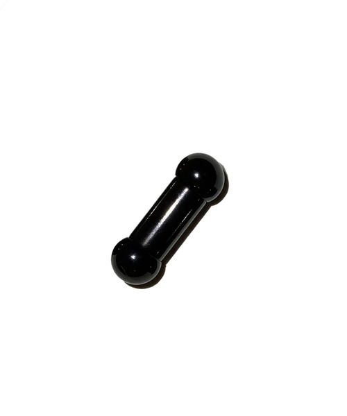 MORPH(モルフ)の「MORPH モルフ バーベルボディーピアス 2ゲージ 8mm~14mm(ピアス(片耳用)・メンズ・ブラック・8/10/12/14)」の4枚目の写真