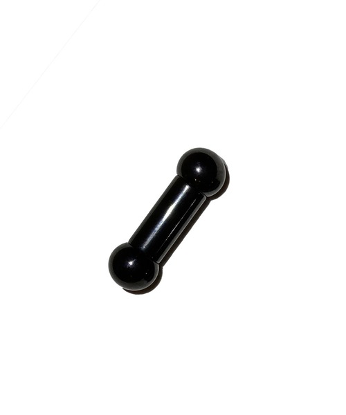MORPH(モルフ)の「MORPH モルフ バーベルボディーピアス 2ゲージ 8mm~14mm(ピアス(片耳用)・メンズ・ブラック・8/10/12/14)」の5枚目の写真