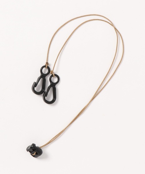 HIKA（ヒカ）の「【HIKA】mask cord color / マスクコード ストラップ / MADE IN JAPAN（マスク・メンズ・ブラック/パープル/レッド/オリーブ/ピンク/イエロー/オレンジ/ブルー/タン/ブルー系その他/チャコール/ネイビー/グリーン系その他/グレー/ワインレッド/ホワイト/ベージュ系その他/ブルー系その他2・FREE）」の5枚目の写真
