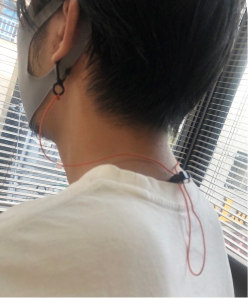 HIKA（ヒカ）の「【HIKA】mask cord color / マスクコード ストラップ / MADE IN JAPAN（マスク・メンズ・ブラック/パープル/レッド/オリーブ/ピンク/イエロー/オレンジ/ブルー/タン/ブルー系その他/チャコール/ネイビー/グリーン系その他/グレー/ワインレッド/ホワイト/ベージュ系その他/ブルー系その他2・FREE）」の20枚目の写真