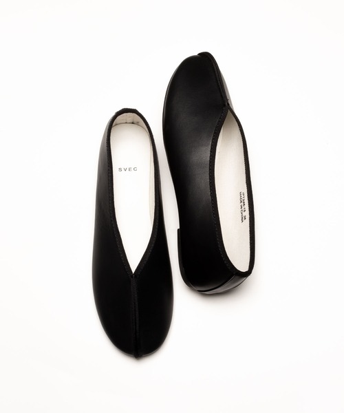 SVEC(シュベック)の「プレーン チャイナシューズ(バレエシューズ・レディース・ブラック系その他/ブラック系その他2/ベージュ系その他/グリーン系その他/パープル系その他/ブルー系その他/グレー系その他/ブラック・35/36/37/38/39/40)」の20枚目の写真