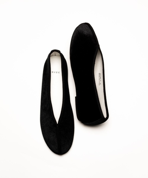 SVEC(シュベック)の「プレーン チャイナシューズ(バレエシューズ・レディース・ブラック系その他/ブラック系その他2/ベージュ系その他/グリーン系その他/パープル系その他/ブルー系その他/グレー系その他/ブラック・35/36/37/38/39/40)」の15枚目の写真