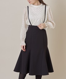 tocco closet | サスペンダー付きマーメイドスカート(スカート)