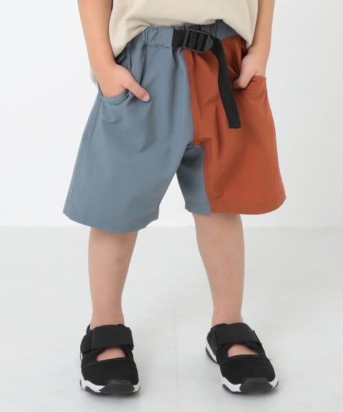 devirock（デビロック）の「速乾ナイロンハーフパンツ（その他パンツ・キッズ・グリーン系その他/その他2/その他1/バイオレット/パープル系その他/ブラック/テラコッタ・140cm/130cm/120cm/150cm/160cm/110cm/100cm）」の6枚目の写真