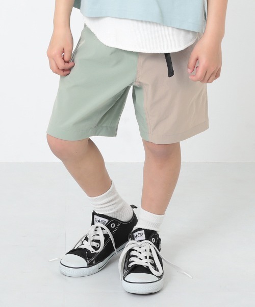 devirock（デビロック）の「速乾ナイロンハーフパンツ（その他パンツ・キッズ・グリーン系その他/その他2/その他1/バイオレット/パープル系その他/ブラック/テラコッタ・140cm/130cm/120cm/150cm/160cm/110cm/100cm）」の7枚目の写真