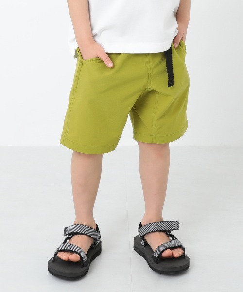 devirock（デビロック）の「速乾ナイロンハーフパンツ（その他パンツ・キッズ・グリーン系その他/その他2/その他1/バイオレット/パープル系その他/ブラック/テラコッタ・140cm/130cm/120cm/150cm/160cm/110cm/100cm）」の3枚目の写真