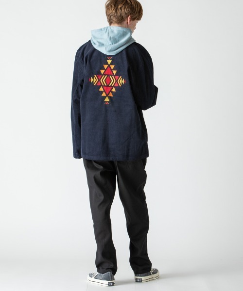 rehacer（レアセル）の「rehacer : Loose Corduroy Tailored Jacket / ルーズコーデュロイ テイラード ジャケット（テーラードジャケット・メンズ・ネイビー/グリーン・MEDIUM/LARGE/X-LARGE）」の9枚目の写真