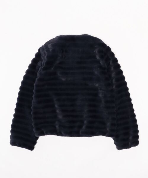 ケイトスペード　ガールズ フェイクファージャケット　140 kate spade new york kids（ケイトスペードニューヨーク）の